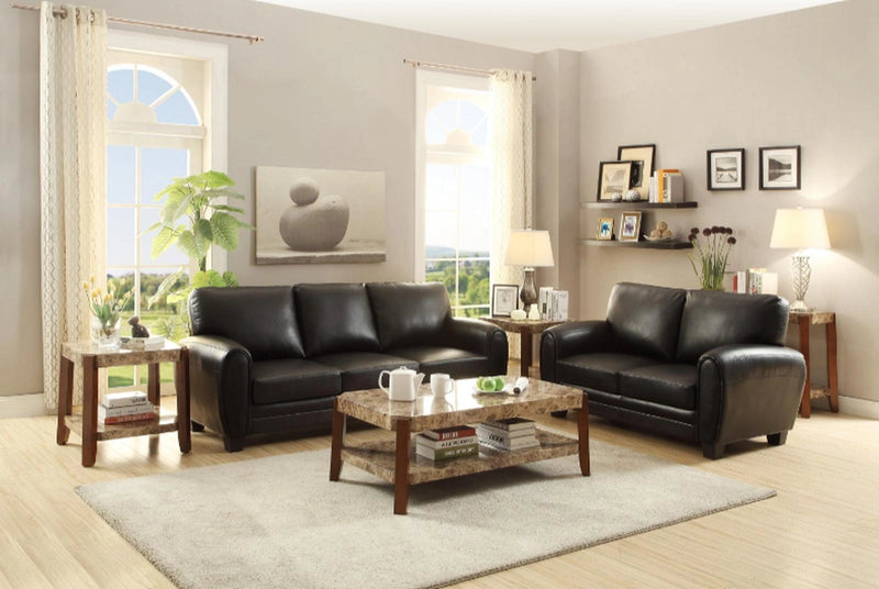 Rubin Loveseat in Black