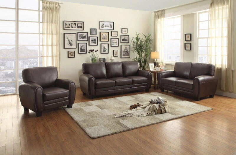 Rubin Sofa in Dark Brown