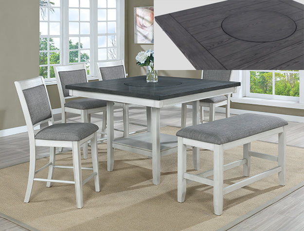 Fulton Counter Height Chair White