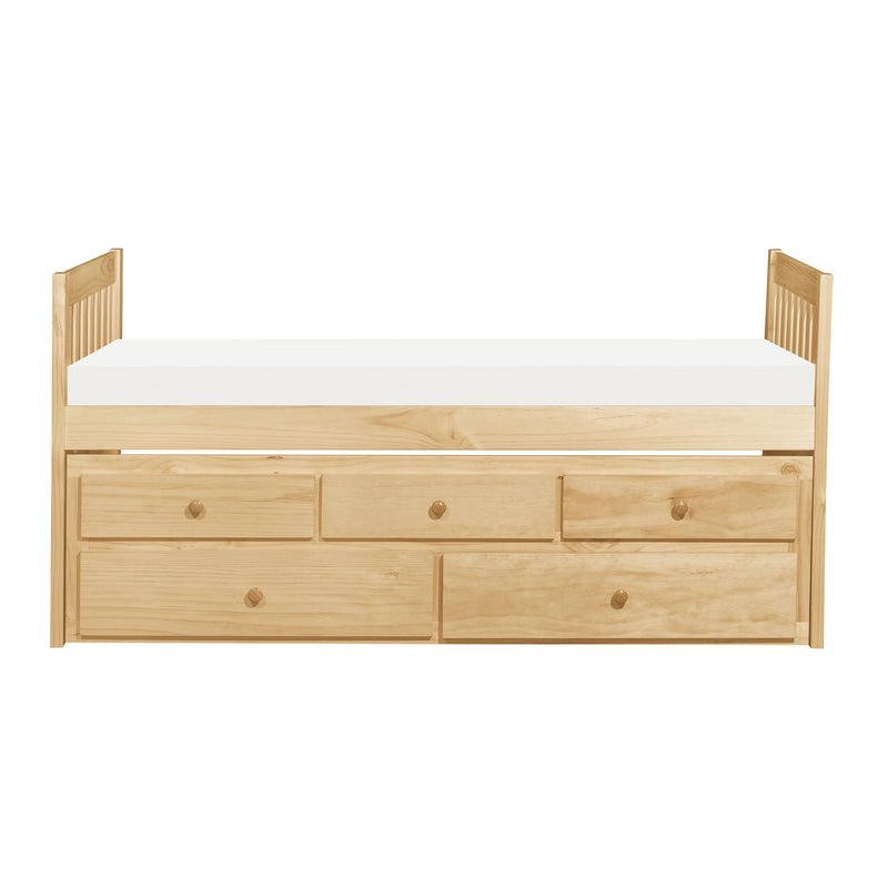 Bartly-(2) Twin/Twin Trundle Bed image