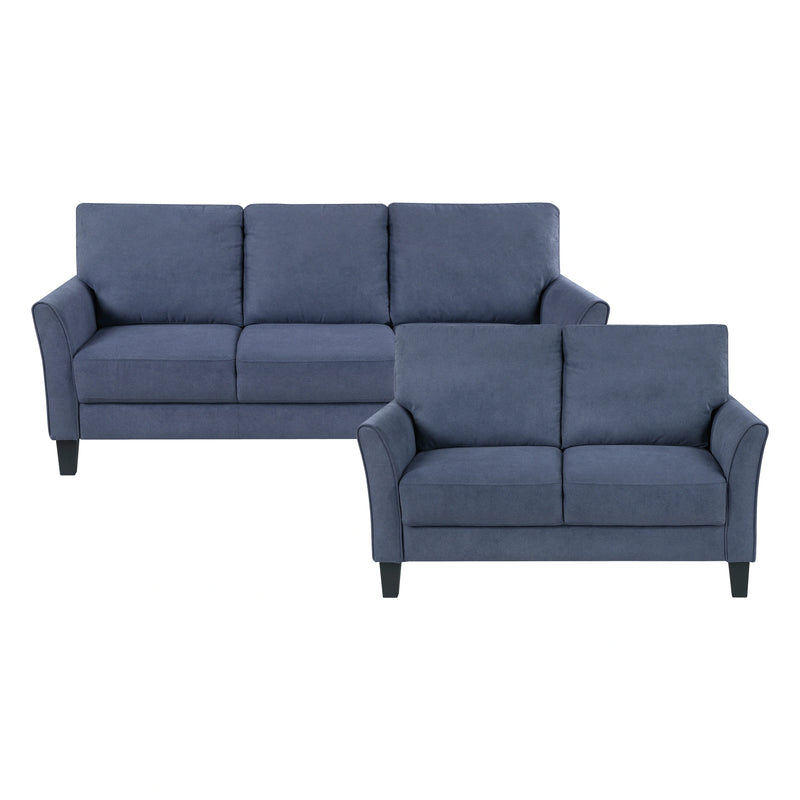 Aliana-2pc Set: Sofa, Love image