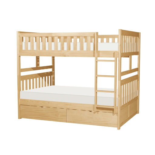 Bartly-(4) Full/Full Bunk Bed with Storage Boxes image