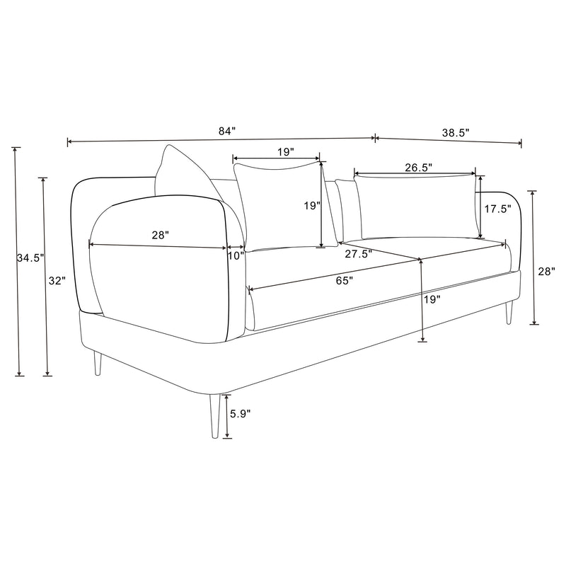 Jade Sofa Set