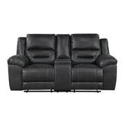 Hazen-Double Reclining Love Seat with Center Console image