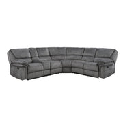 Muirfield-(3)3-Piece Reclining Sectional with Left Console image