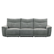 Tesoro-(3)Power Double Reclining Sofa with Power Headrests and USB Ports image