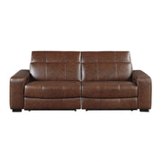 Sutton-(2)Power Double Reclining Love Seat with Power Headrests and Charging Ports image