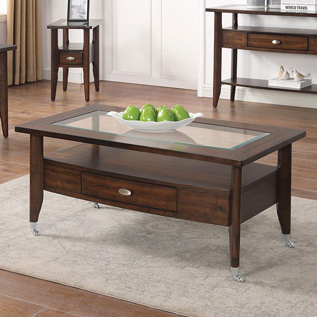 RIVERDALE Coffee Table, Dark Walnut
