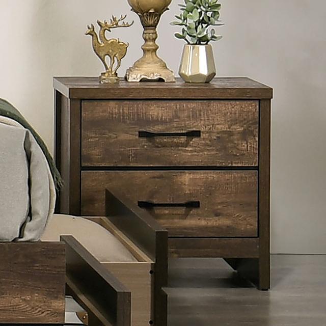 DUCKWORTH Night Stand, Light Walnut