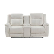 Dean-Double Reclining Love Seat with Center Console image