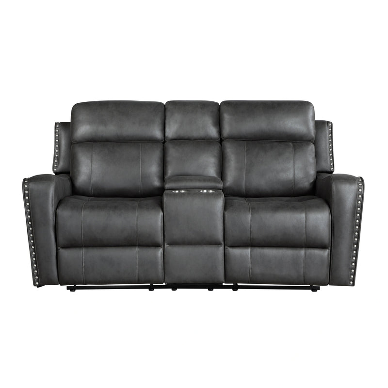 Kellen-Power Double Reclining Love Seat with Center Console image