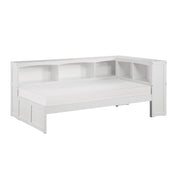 Galen-(3) Twin Bookcase Corner Platform Bed image