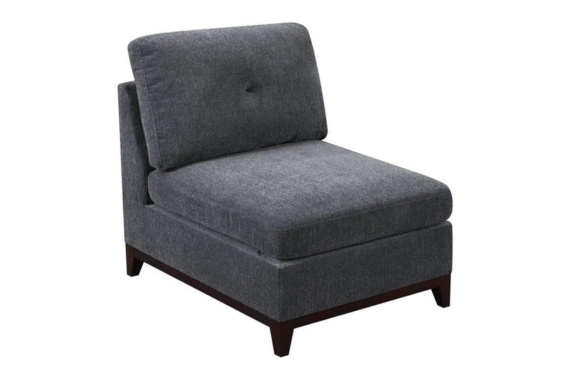 Taiyus Armless Chair in Ash Grey