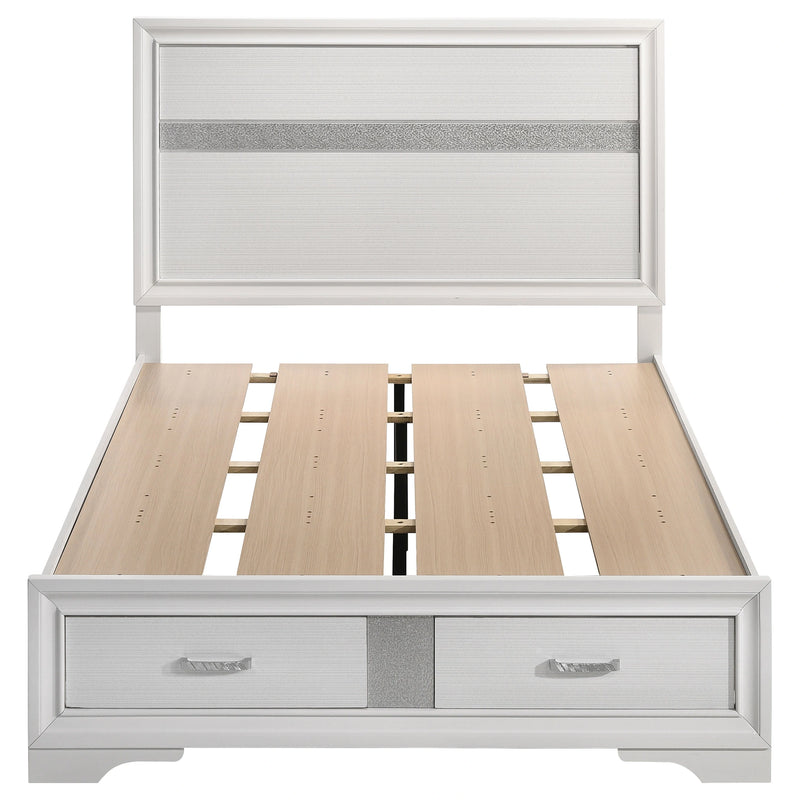 Miranda Panel Platform Storage Bed