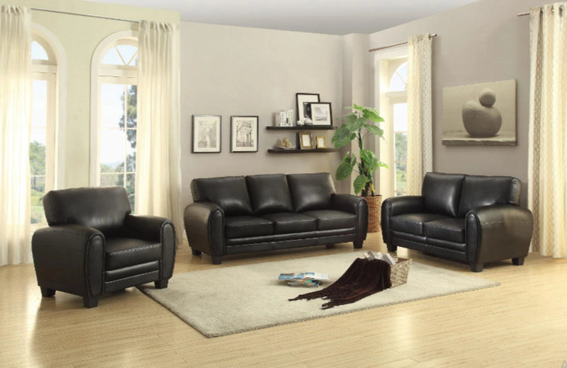 Rubin Loveseat in Black