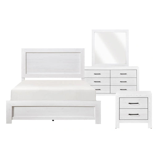 Corbin Queen Bed Set White image