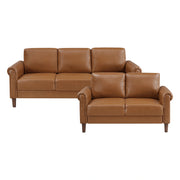 Hector-2pc Set: Sofa, Love image