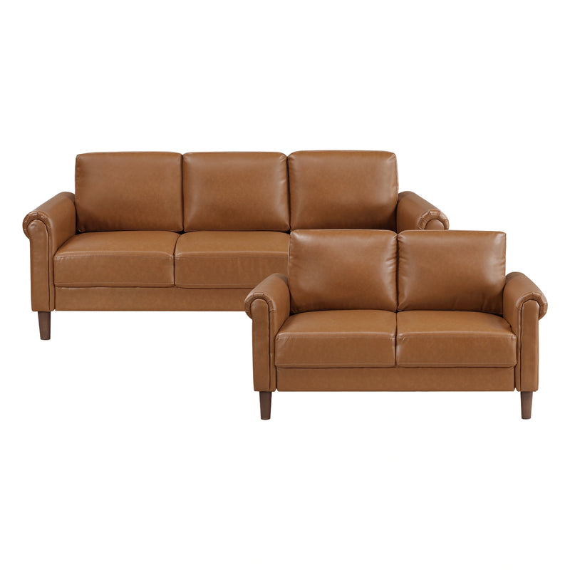 Hector-2pc Set: Sofa, Love image